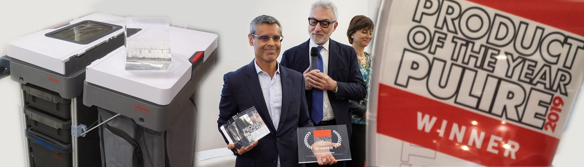 Nordic Award 2019 Pulire header Winner of Product of the year 2019 Pulire, Italy